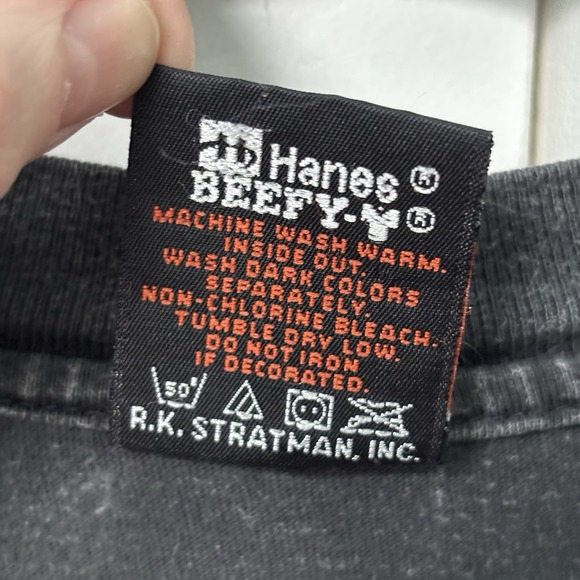 Vintage Harley Davidson T-shirt Men L Ride with the Wind Eagle Las Vegas Moto - Picture 4 of 8